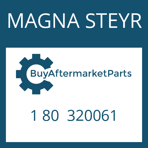 1 80 320061 MAGNA STEYR ADJUSTMENT PLATE