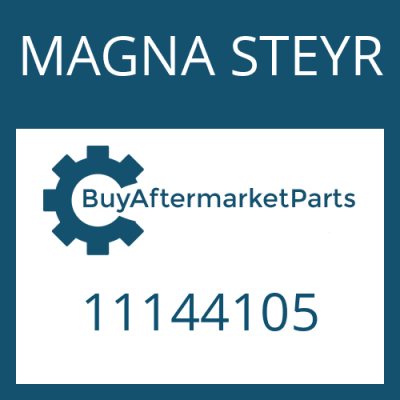 11144105 MAGNA STEYR PUMP COVER