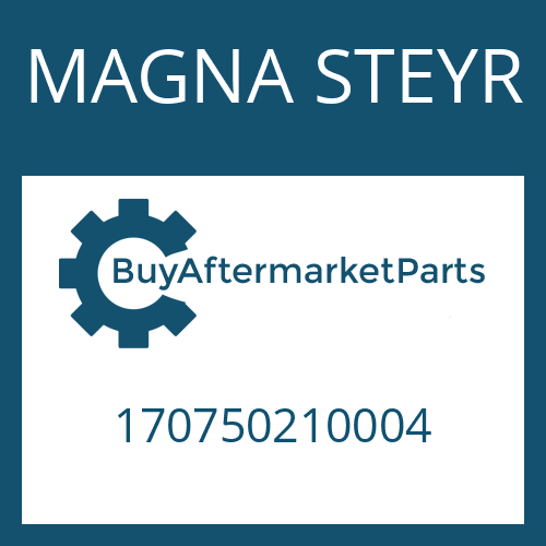 170750210004 MAGNA STEYR BEARING COVER