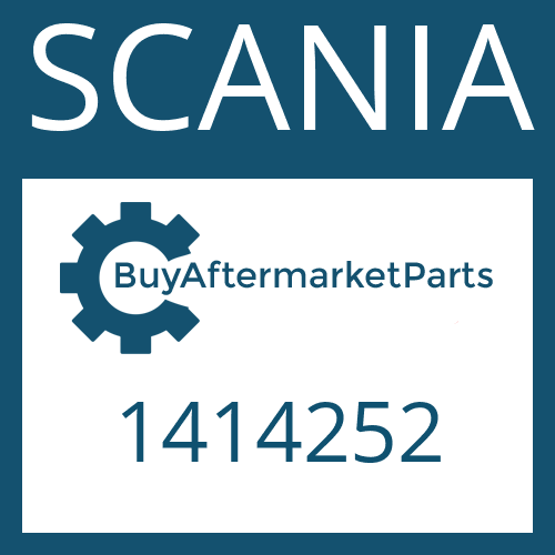 1414252 SCANIA INTERMEDIATE PLATE