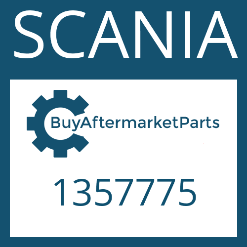 1357775 SCANIA INPUT GEAR