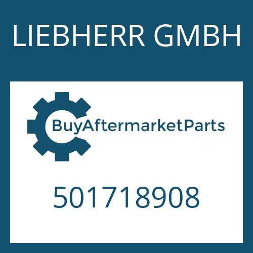 501718908 LIEBHERR GMBH FLANGE