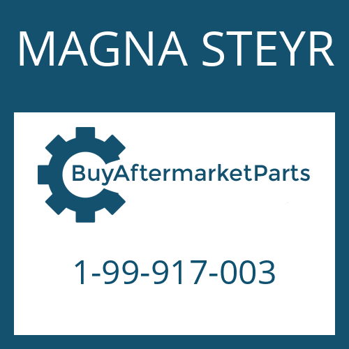 1-99-917-003 MAGNA STEYR RETAINING RING