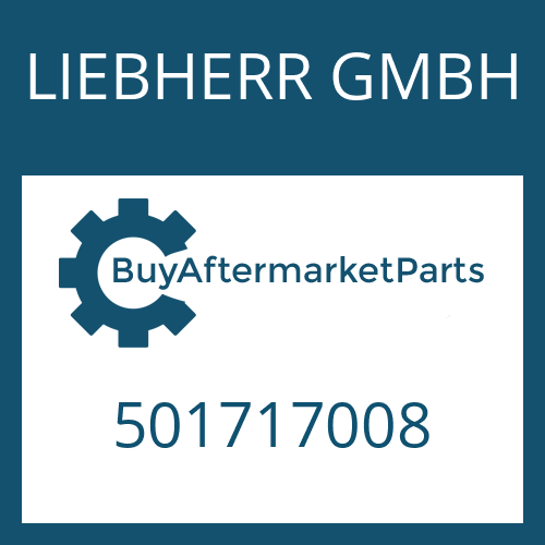 501717008 LIEBHERR GMBH SUCTION TUBE