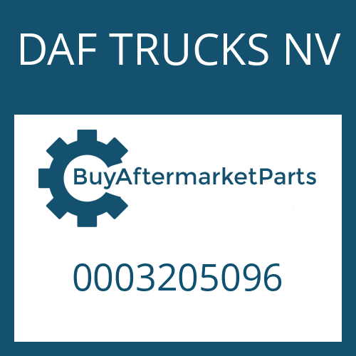 0003205096 DAF TRUCKS NV GUIDE PIN