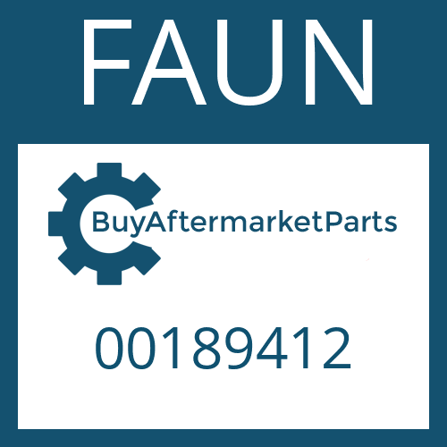 00189412 FAUN FS ELEK