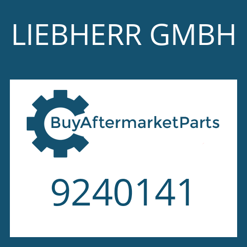 9240141 LIEBHERR GMBH CABLE GENERAL