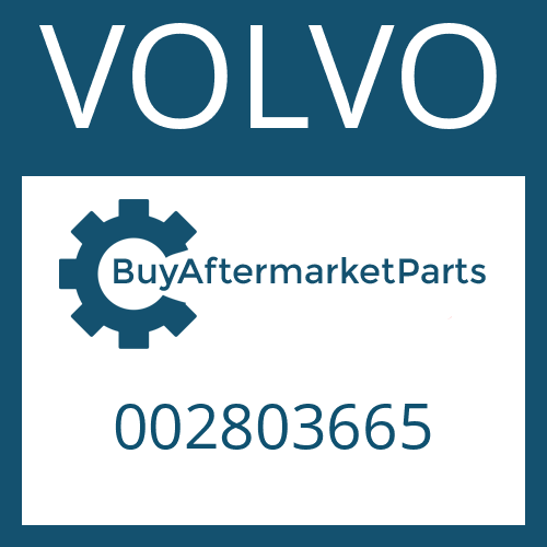 002803665 VOLVO CABLE GENERAL