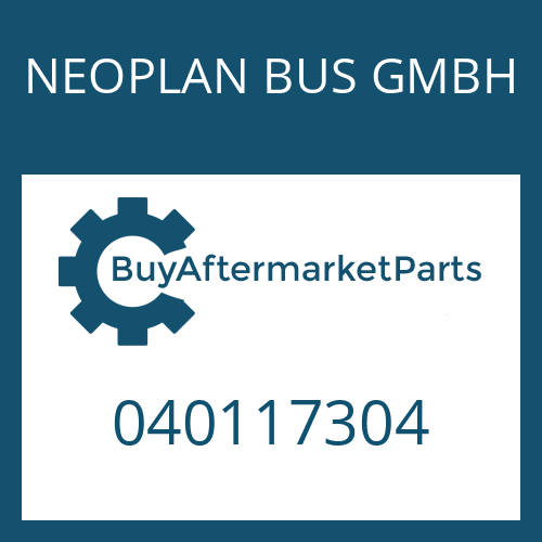 040117304 NEOPLAN BUS GMBH BALL PIN