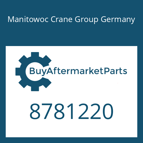 8781220 Manitowoc Crane Group Germany CIRCLIP