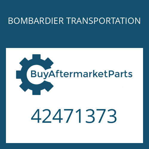 42471373 BOMBARDIER TRANSPORTATION SPRAY TUBE