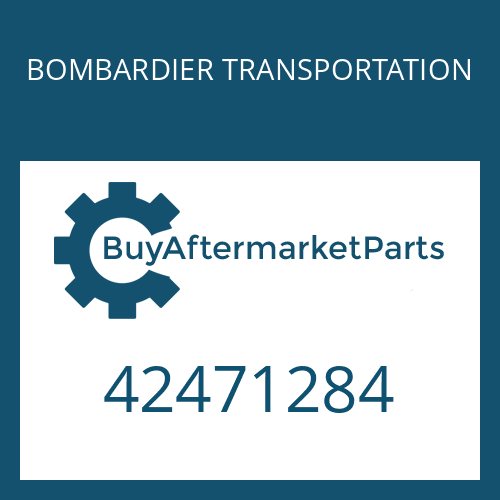 42471284 BOMBARDIER TRANSPORTATION WASHER