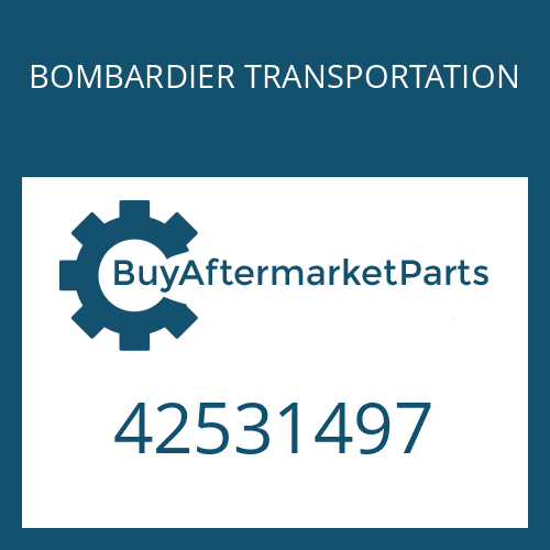 42531497 BOMBARDIER TRANSPORTATION CYLINDRICAL PIN