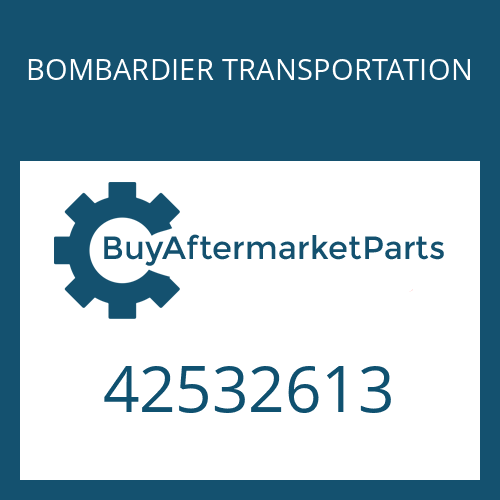 42532613 BOMBARDIER TRANSPORTATION BALL PIN