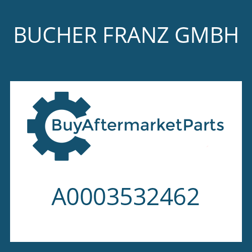 A0003532462 BUCHER FRANZ GMBH THRUST WASHER