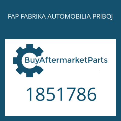 1851786 FAP FABRIKA AUTOMOBILIA PRIBOJ PISTON