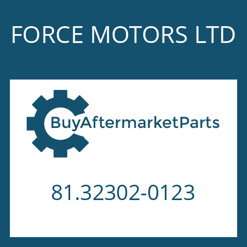 81.32302-0123 FORCE MOTORS LTD HELICAL GEAR