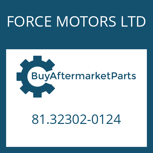 81.32302-0124 FORCE MOTORS LTD HELICAL GEAR