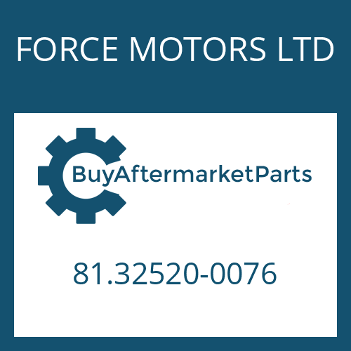 81.32520-0076 FORCE MOTORS LTD DRAG LINK