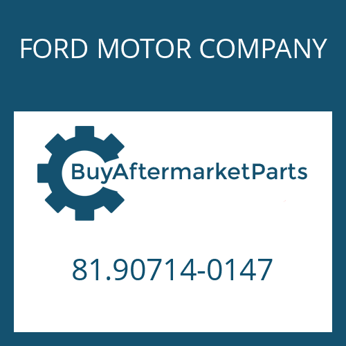 81.90714-0147 FORD MOTOR COMPANY INTERMEDIATE WASHER