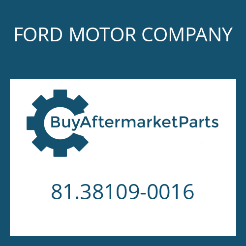 81.38109-0016 FORD MOTOR COMPANY SLIDING SLEEVE