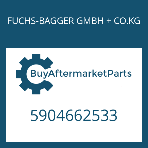 5904662533 FUCHS-BAGGER GMBH + CO.KG SCREEN SHEET