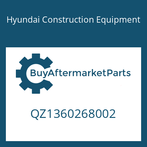 QZ1360268002 Hyundai Construction Equipment RELEASE FORK