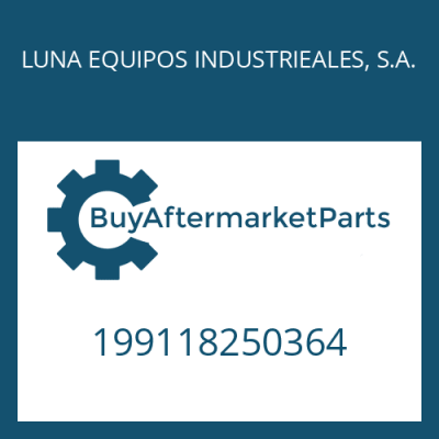 199118250364 LUNA EQUIPOS INDUSTRIEALES, S.A. ADJUSTMENT PLATE