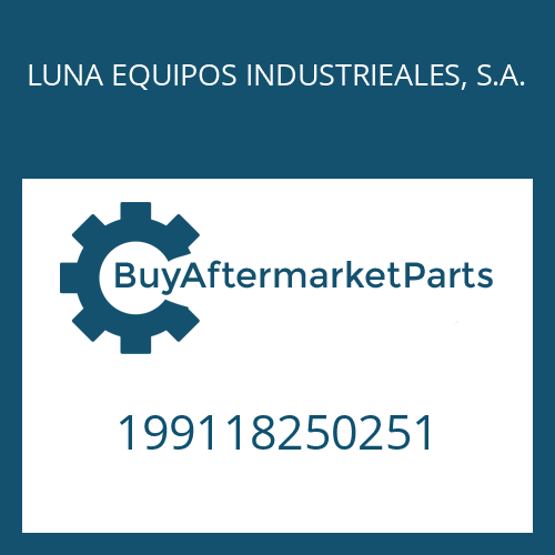 199118250251 LUNA EQUIPOS INDUSTRIEALES, S.A. COVER