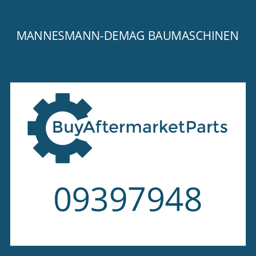 09397948 MANNESMANN-DEMAG BAUMASCHINEN SHAFT PLATE