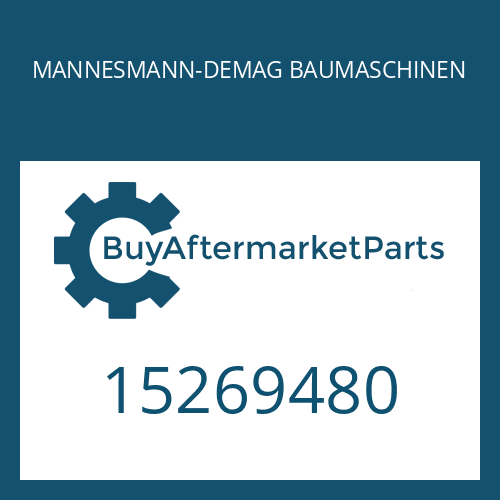 15269480 MANNESMANN-DEMAG BAUMASCHINEN COVER PLATE