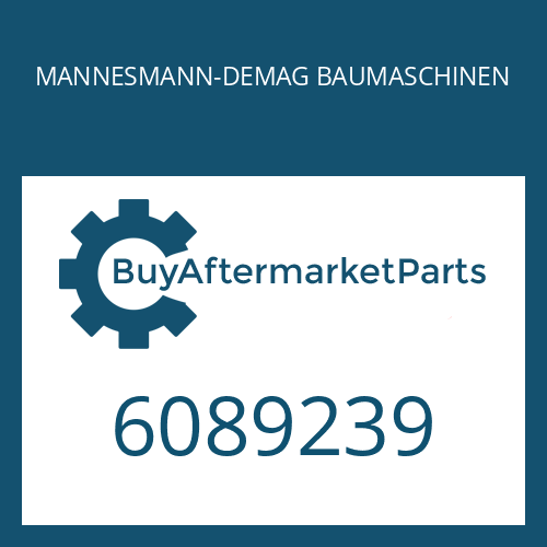 6089239 MANNESMANN-DEMAG BAUMASCHINEN COMPRESSION SPRING