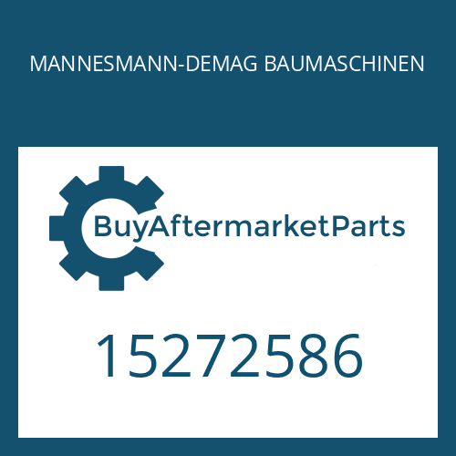 15272586 MANNESMANN-DEMAG BAUMASCHINEN ROUND SEALING RING