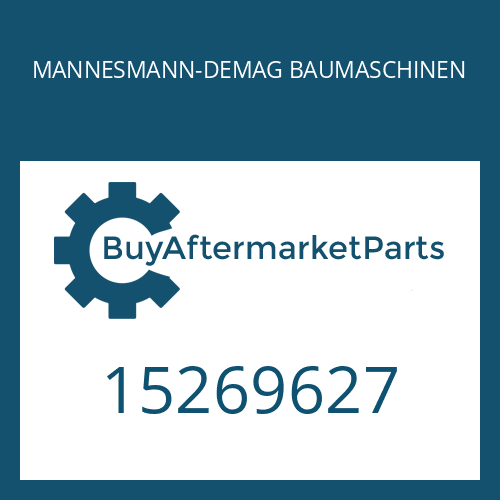 15269627 MANNESMANN-DEMAG BAUMASCHINEN COMPRESSION SPRING