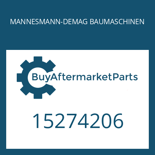 15274206 MANNESMANN-DEMAG BAUMASCHINEN SEALING CAP