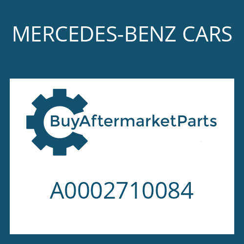 A0002710084 MERCEDES-BENZ CARS FILLER TUBE