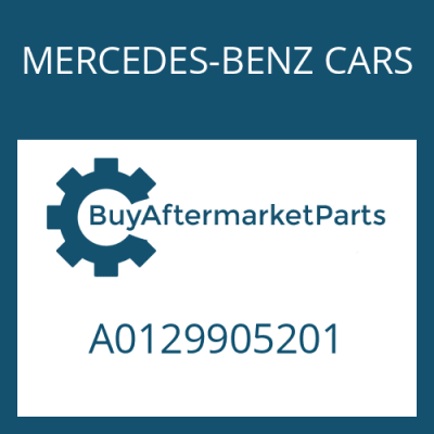 A0129905201 MERCEDES-BENZ CARS HEXAGON SCREW
