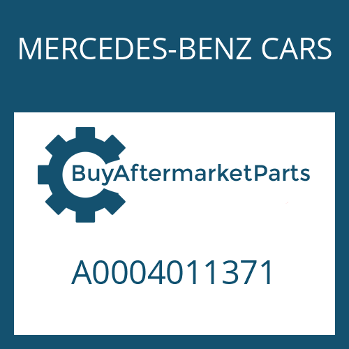 A0004011371 MERCEDES-BENZ CARS WHEEL STUD