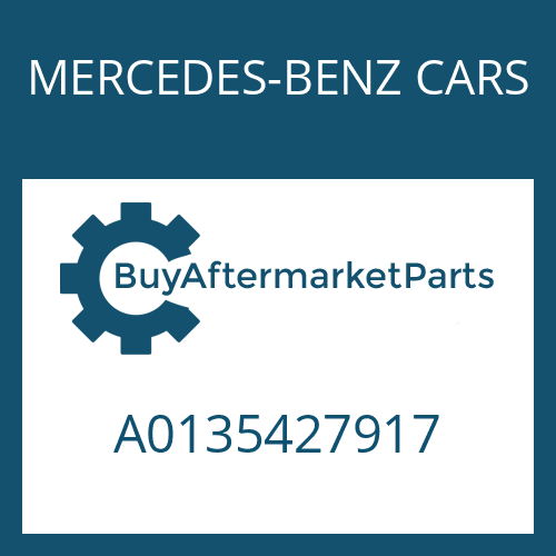 A0135427917 MERCEDES-BENZ CARS REVOLUTION COUNTER
