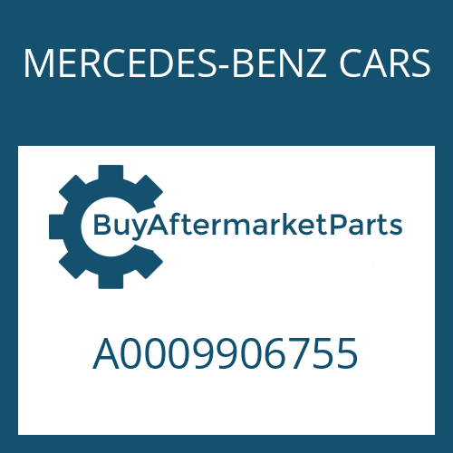 A0009906755 MERCEDES-BENZ CARS SLOTTED NUT