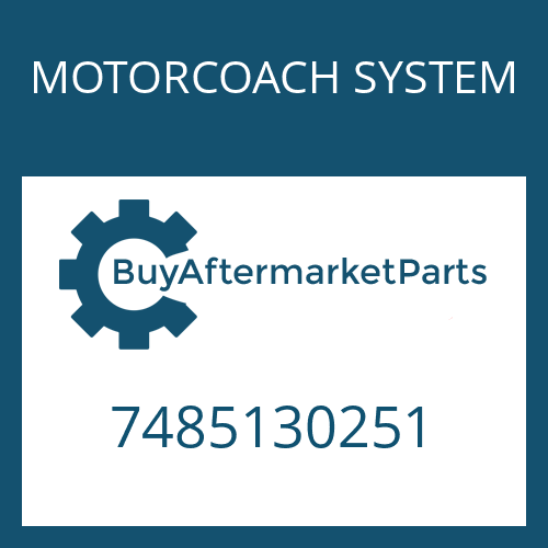 7485130251 MOTORCOACH SYSTEM HOUSING
