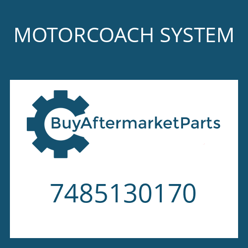 7485130170 MOTORCOACH SYSTEM WASHER