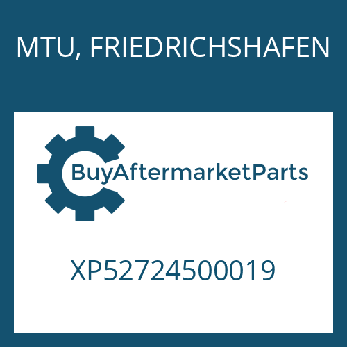 XP52724500019 MTU, FRIEDRICHSHAFEN O-RING