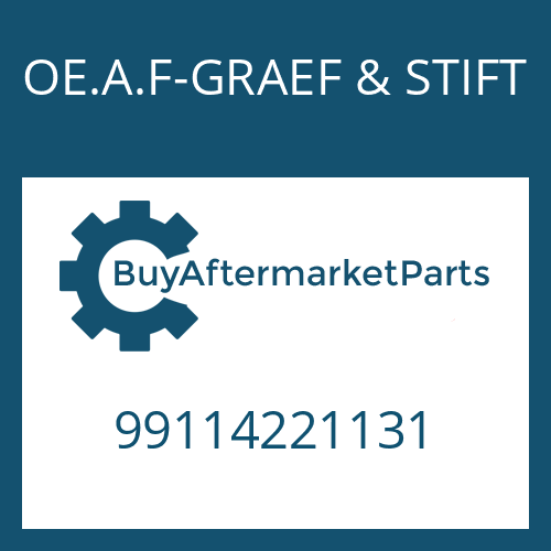 99114221131 OE.A.F-GRAEF & STIFT SLOT.PIN