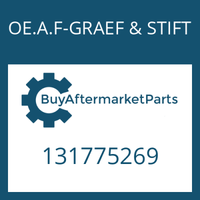 131775269 OE.A.F-GRAEF & STIFT O-RING