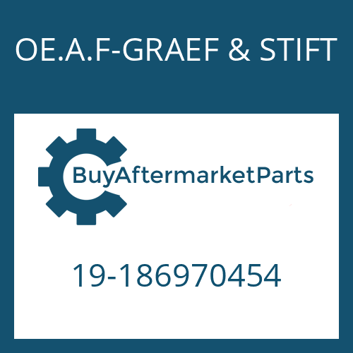 19-186970454 OE.A.F-GRAEF & STIFT O-RING