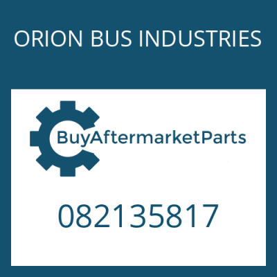 082135817 ORION BUS INDUSTRIES CAP SCREW