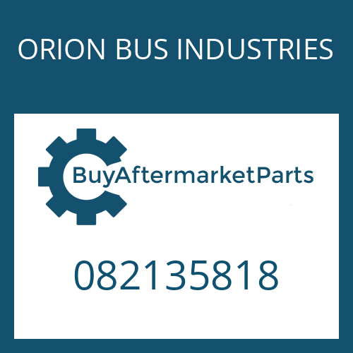 082135818 ORION BUS INDUSTRIES PULSE DISC