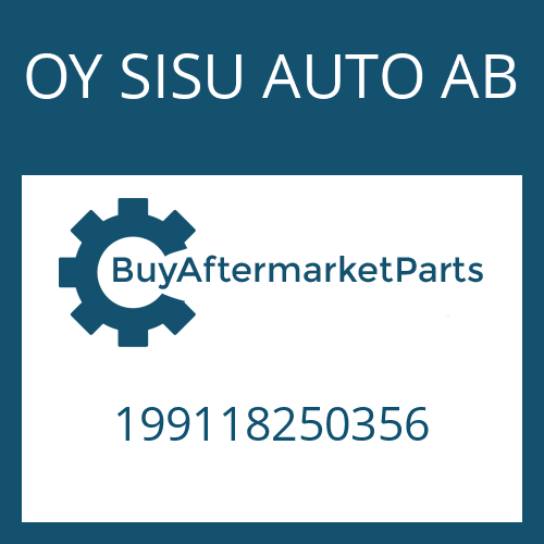 199118250356 OY SISU AUTO AB ADJUSTMENT PLATE