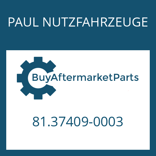 81.37409-0003 PAUL NUTZFAHRZEUGE PISTON